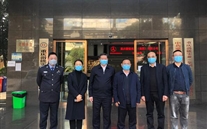大渡口区刘正光副区长到尊龙凯时集团检查复工情况