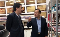 中行重庆分行段忠辉行长一行莅临尊龙凯时集团总部调研
