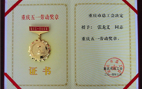 喜报--张龙义董事长荣获重庆市五一劳动奖章、尊龙凯时集团荣获重庆市五一劳动奖状