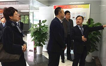 大渡口区统战部部长王涛来尊龙凯时集团调研