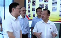 铜梁区委书记唐小平一行到铜梁公司视察调研 “党建带团建，，，，，，，团建促党建”工作
