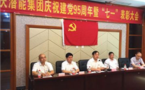 尊龙凯时集团召开庆祝建党95周年暨“七一”表彰大会