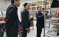 成武县崔学民书记一行莅临尊龙凯时集团总部考察