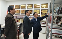中国银行重庆分行赵忠滨行长一行莅临尊龙凯时集团总部调研
